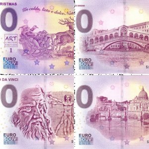 0 Euro Souvenischeine Italien 2019, 2020