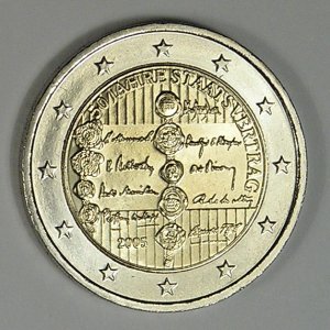 2 Euro Staatavertrag Österreich 2005